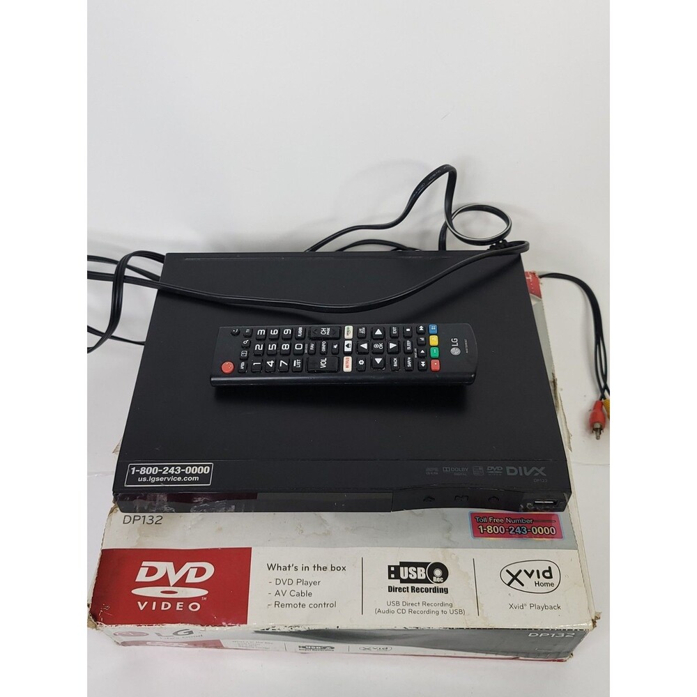 LG DP122 DVD/CD Player With Box - Picture 6 of 16